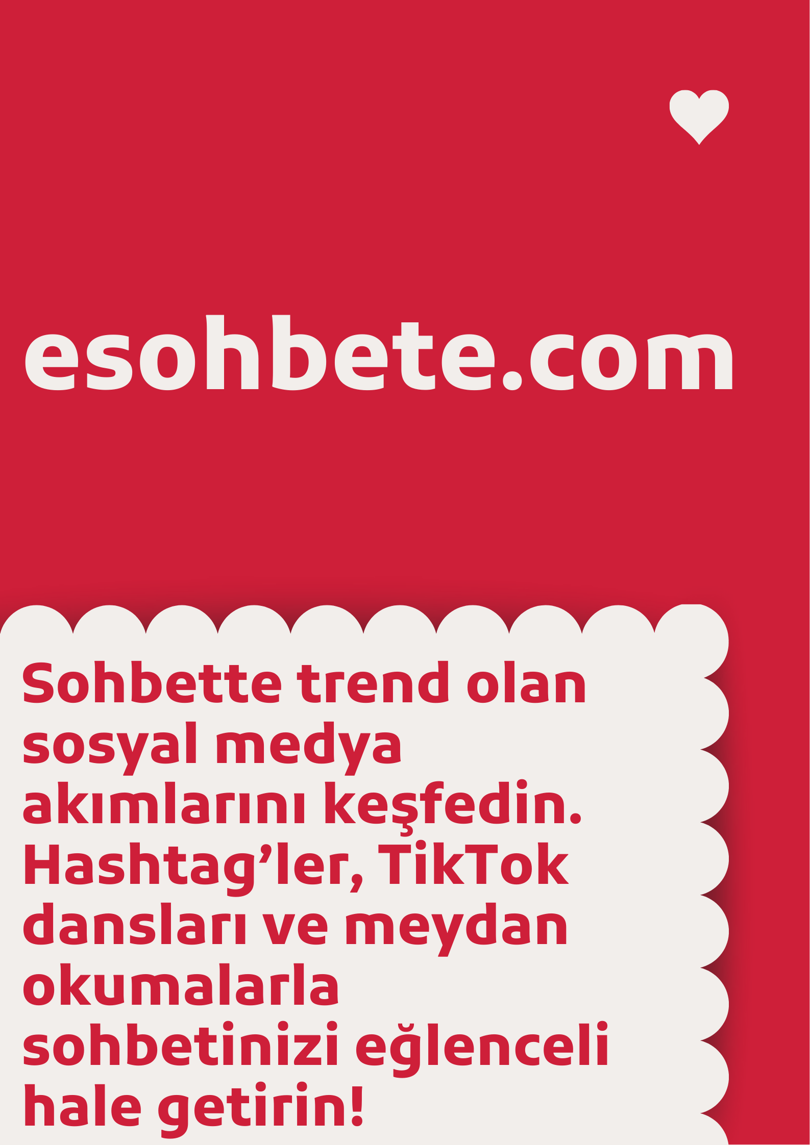 e sohbete gel
